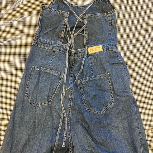 Stylish Denim Jumpsuit - Picture 2 of 2